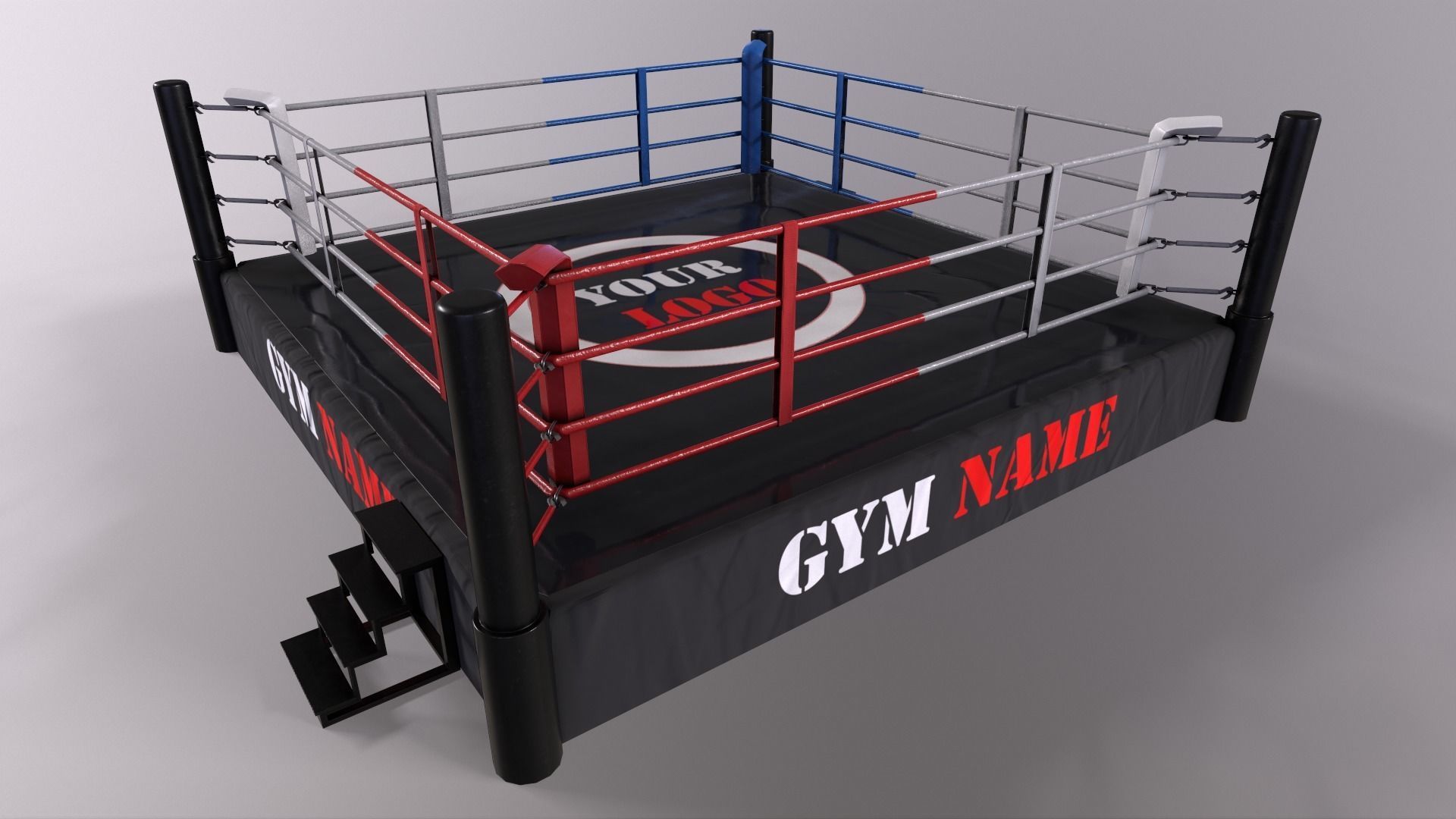 PBR Gym Fitness Equipment - Mega Pack 3D Model Collection_52