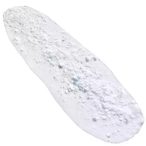 Small pieces of snow 3D model