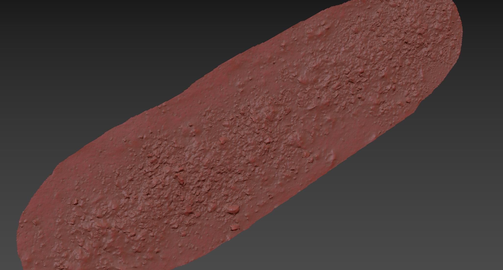 Small pieces of snow 3D model_10