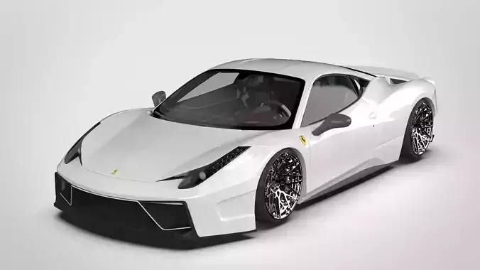 Ferrari 458 Italia F142 Vorsteiner Nero