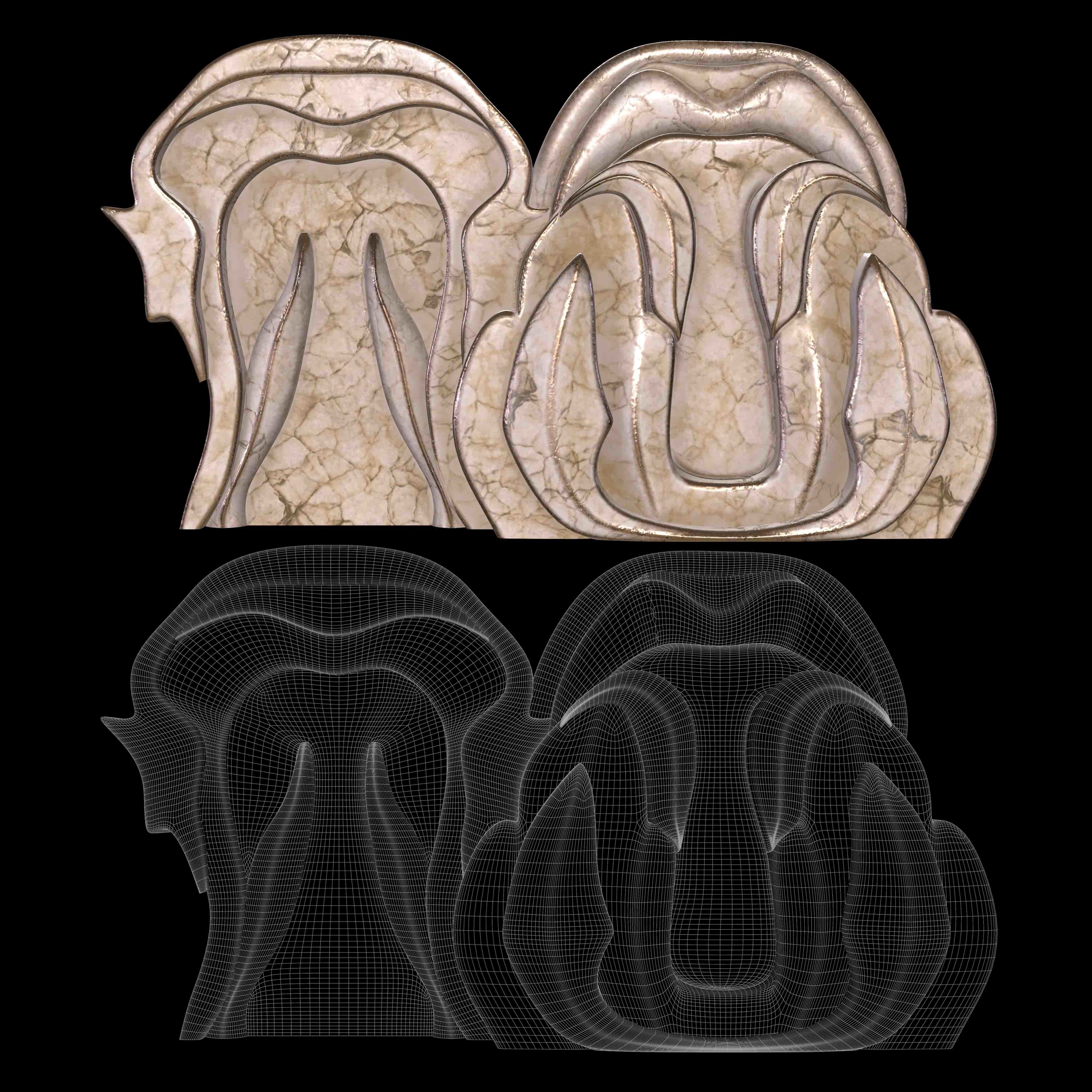 Sahra Ornament Modeling -04 3D model_2