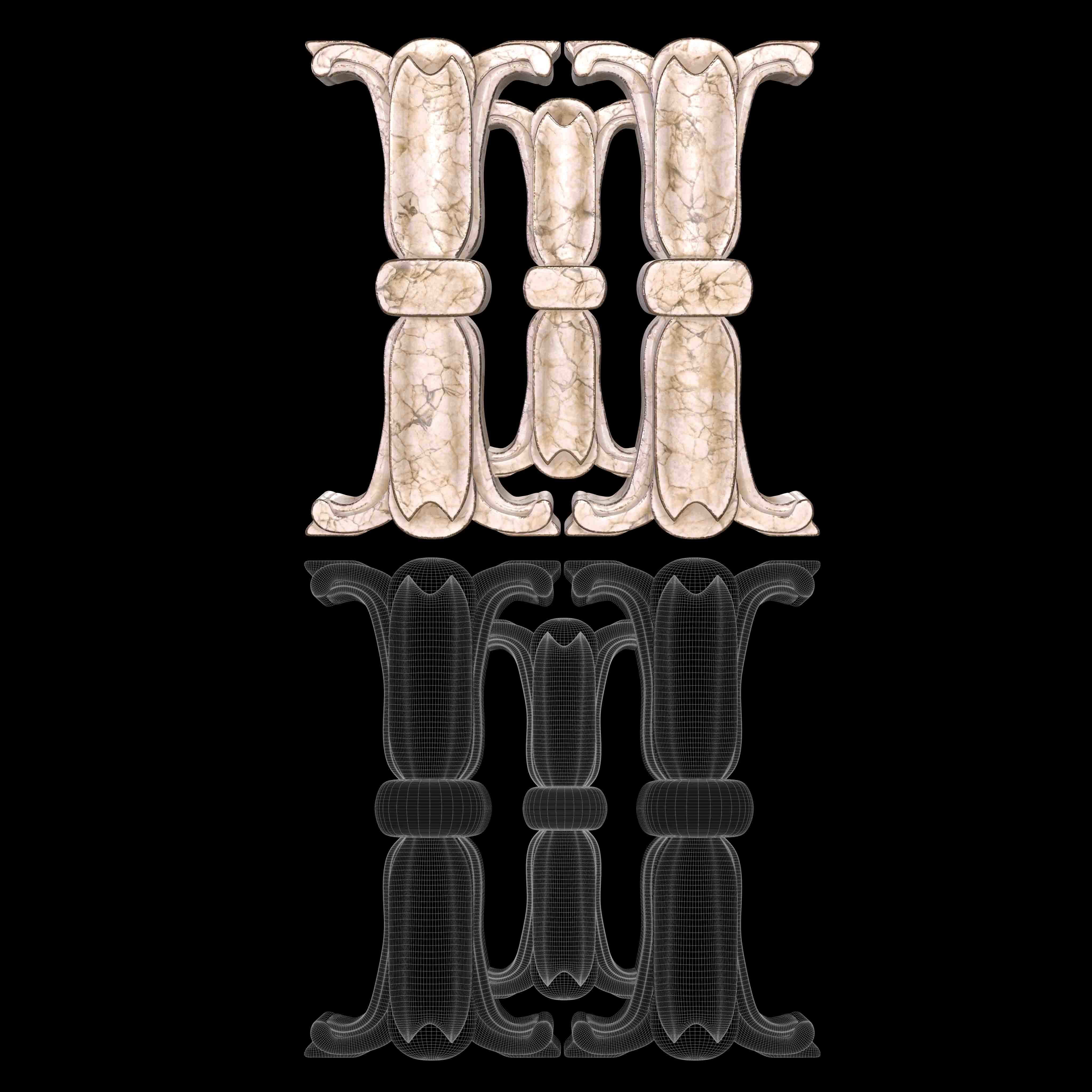 Sahra Ornament Modeling -04 3D model_3
