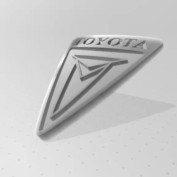 Toyota logo Vintage 3D print model