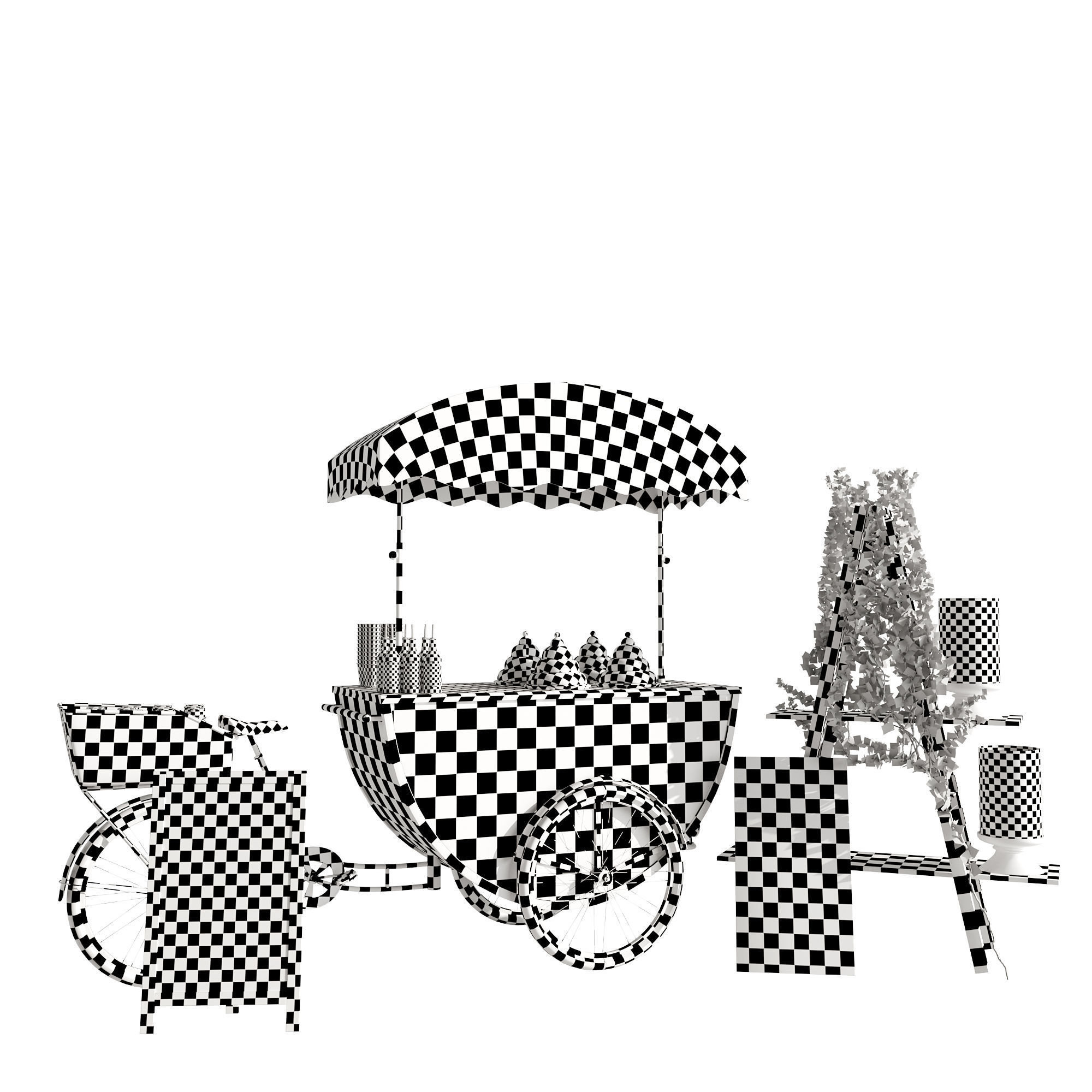 Ice cream bicycle 3 3D model_21