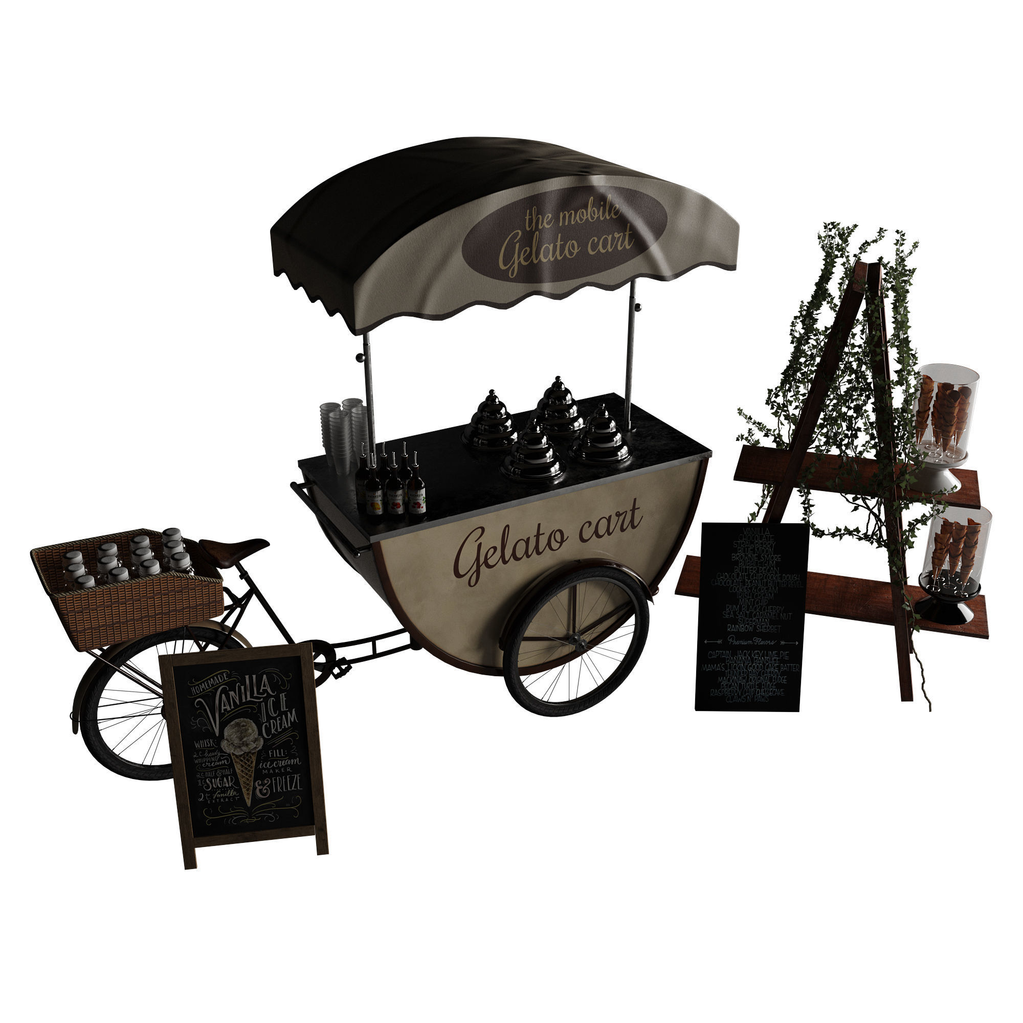 Ice cream bicycle 3 3D model_31