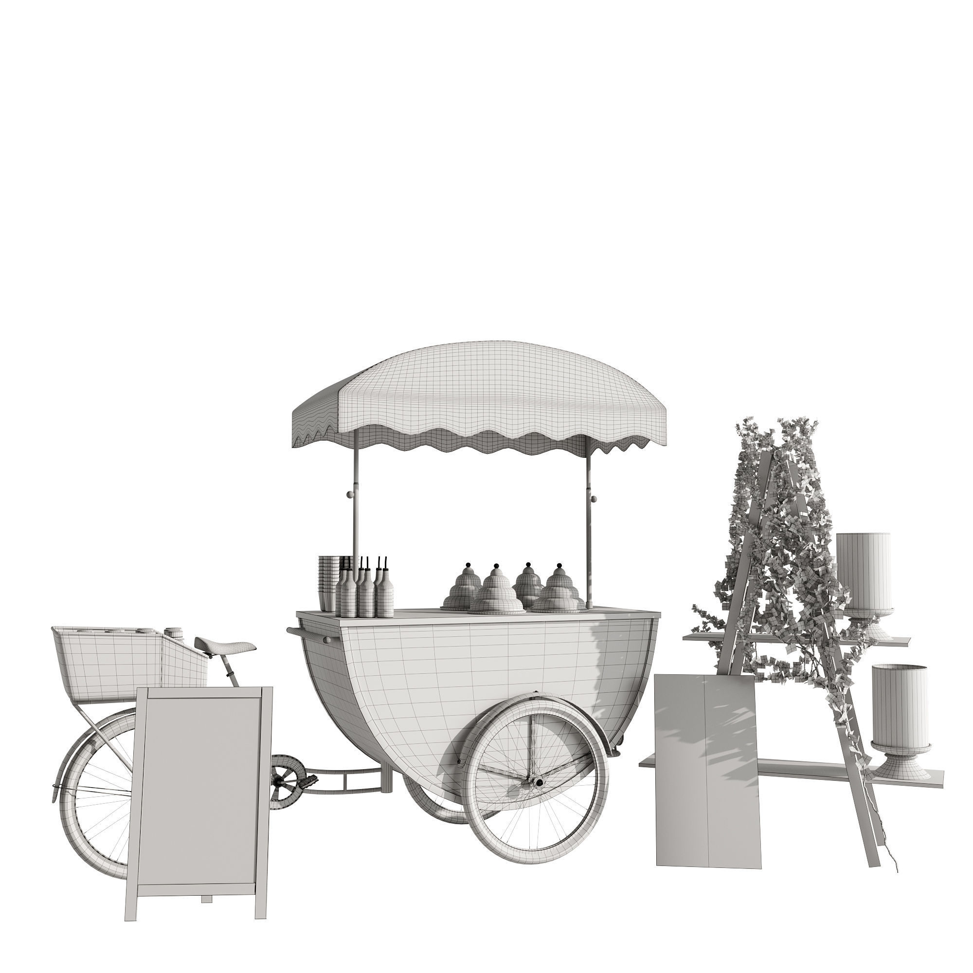 Ice cream bicycle 3 3D model_16