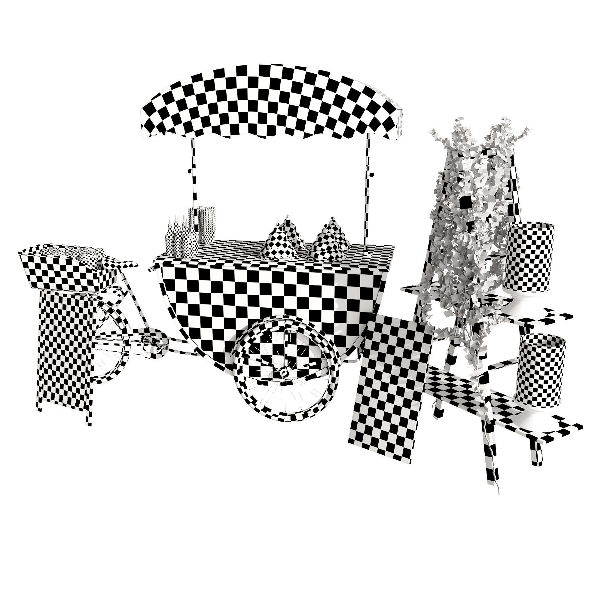 Ice cream bicycle 3 3D model_23