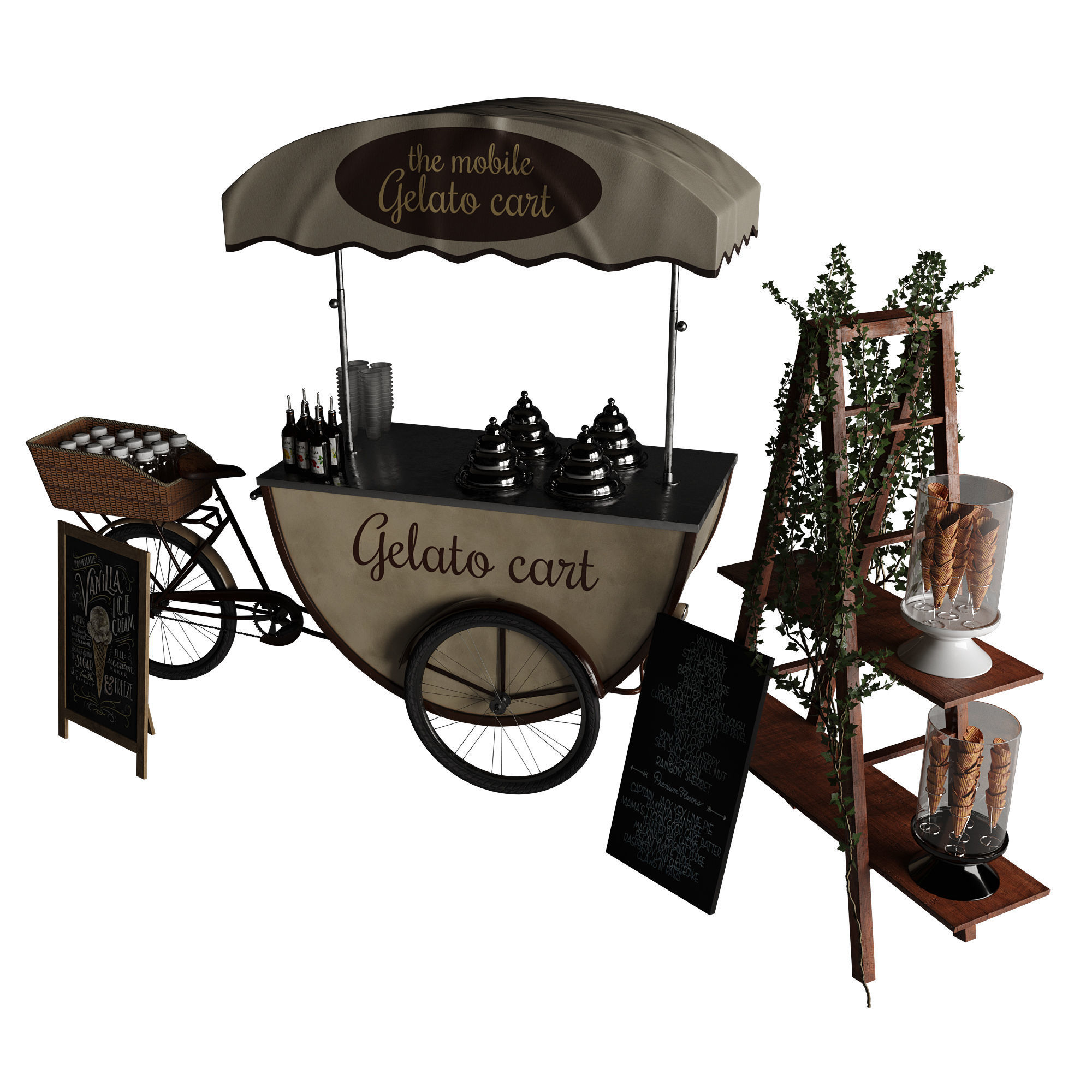 Ice cream bicycle 3 3D model_32