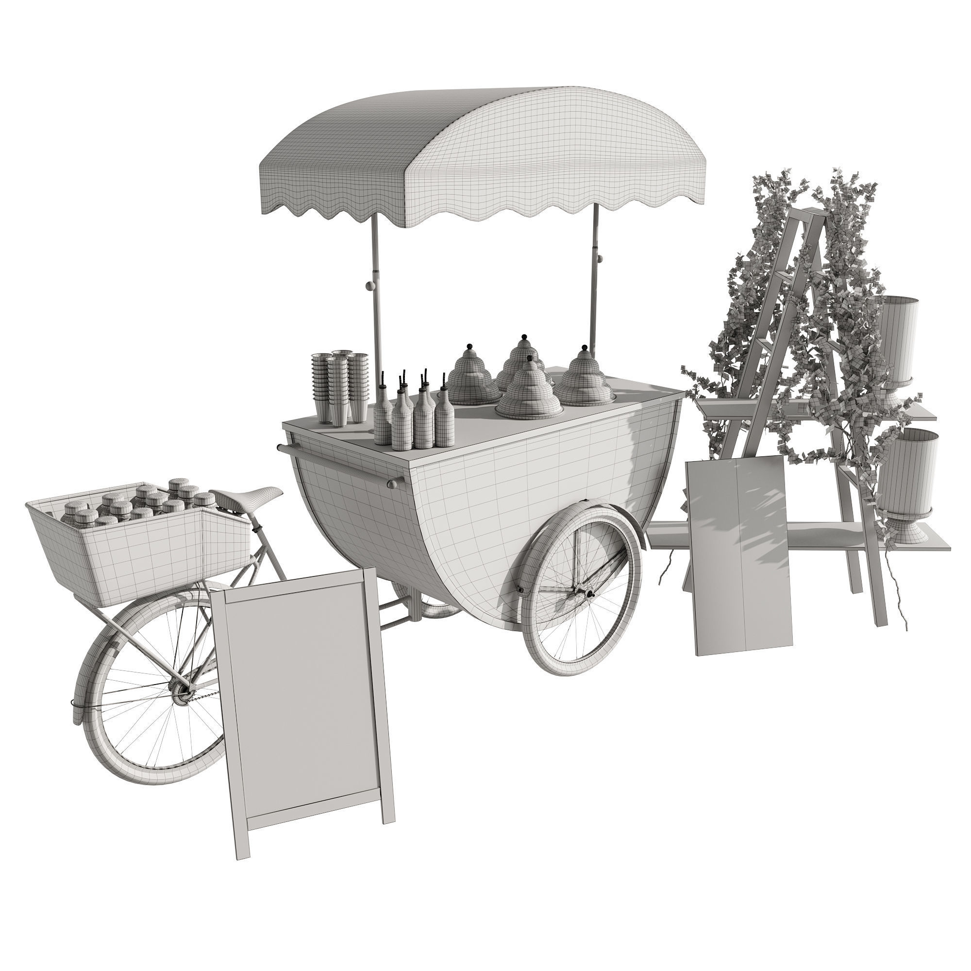 Ice cream bicycle 3 3D model_15