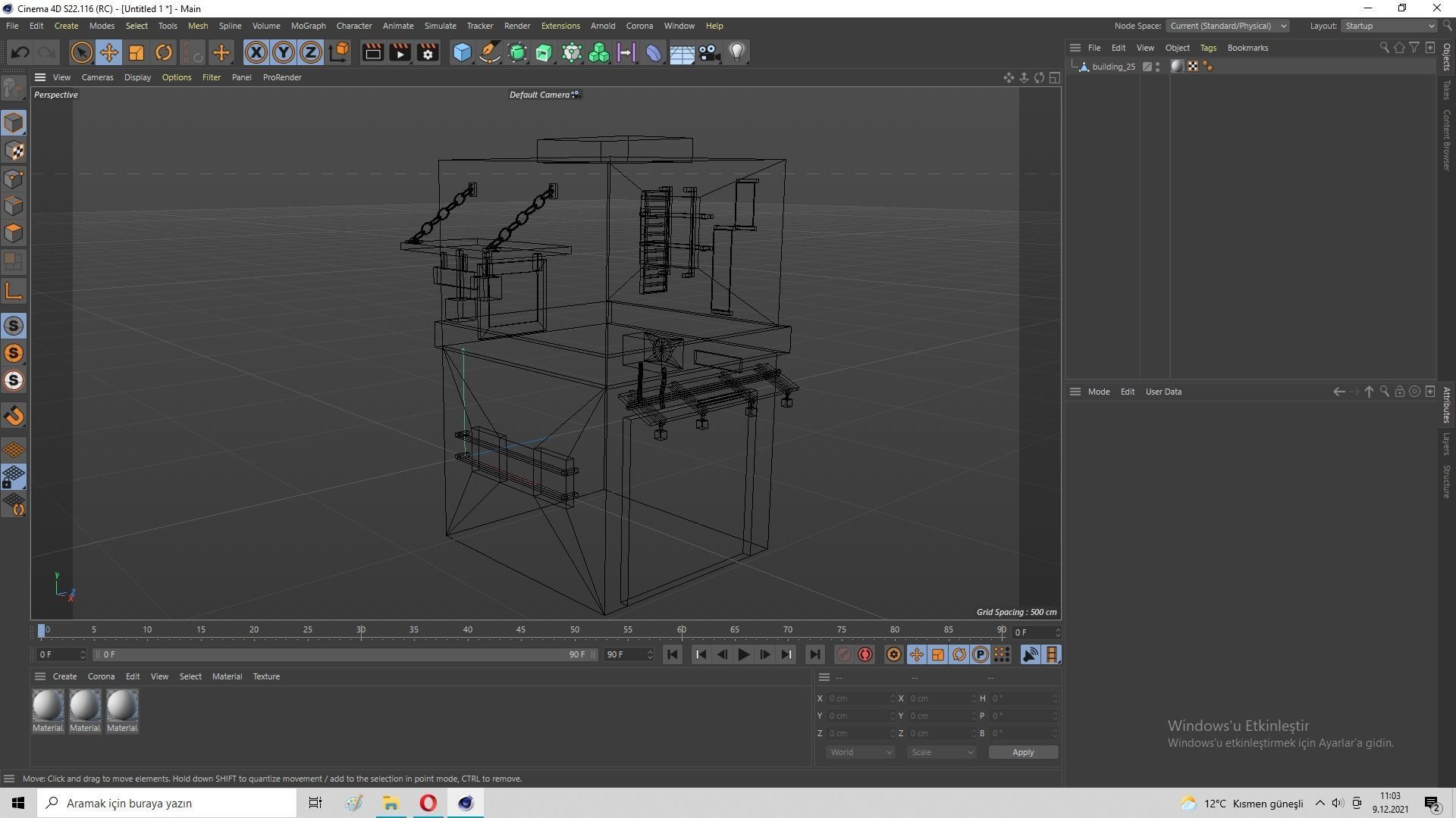 Cyberpunk City - Building 25 Low-poly 3D model_32