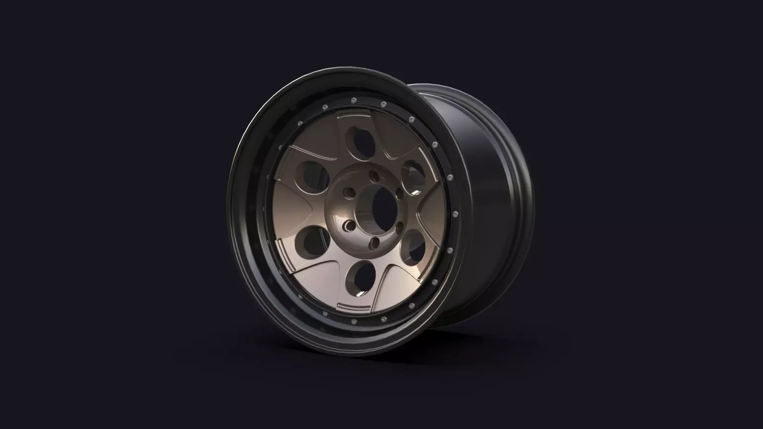 Steelie Wheel Series 3 3D model_0