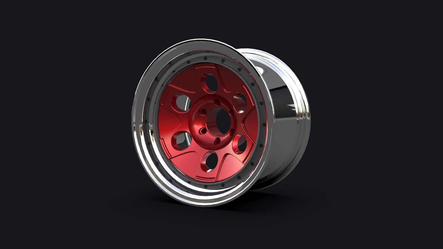 Steelie Wheel Series 3 3D model_7