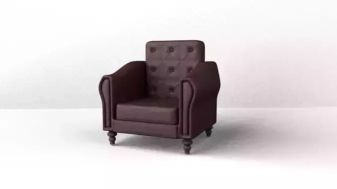 Chair model leather