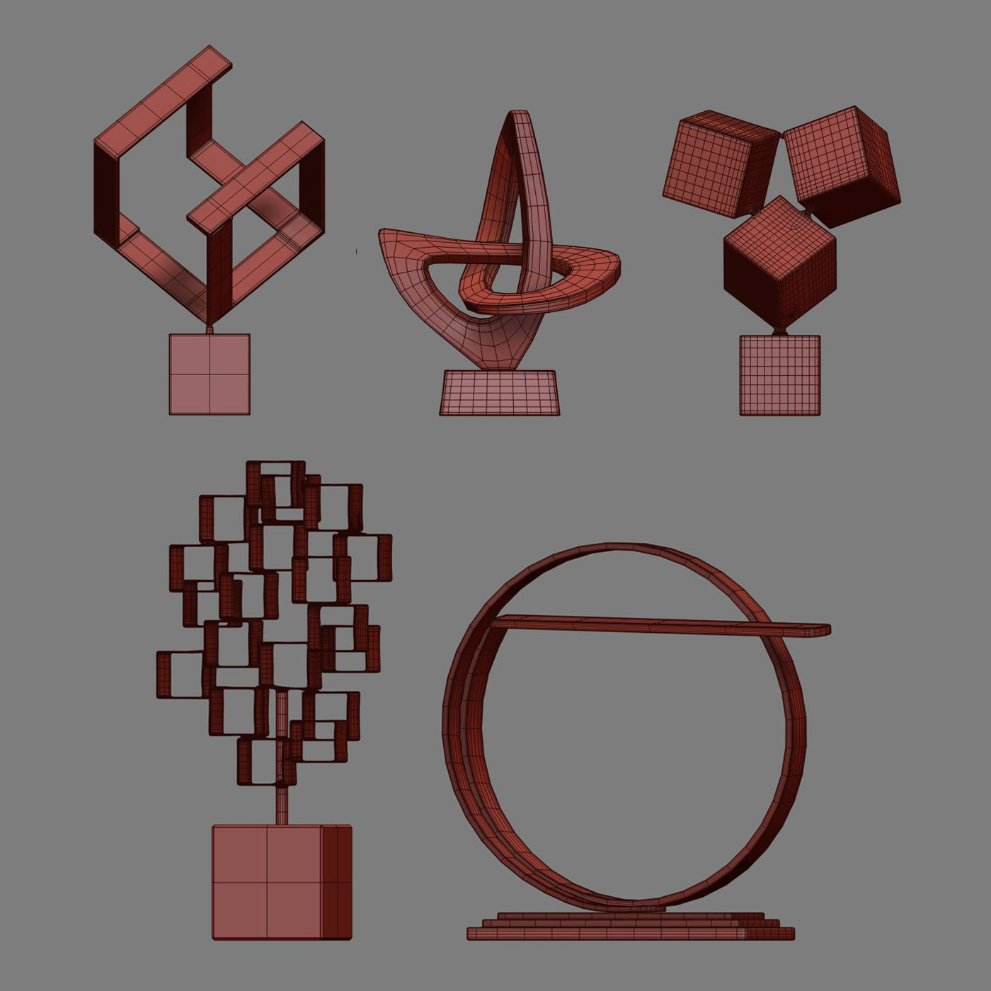 Sculptures 13 3D model_6