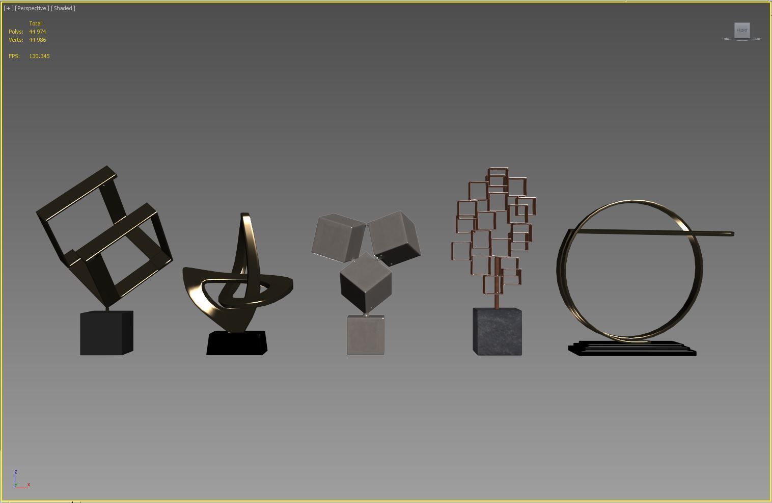 Sculptures 13 3D model_7