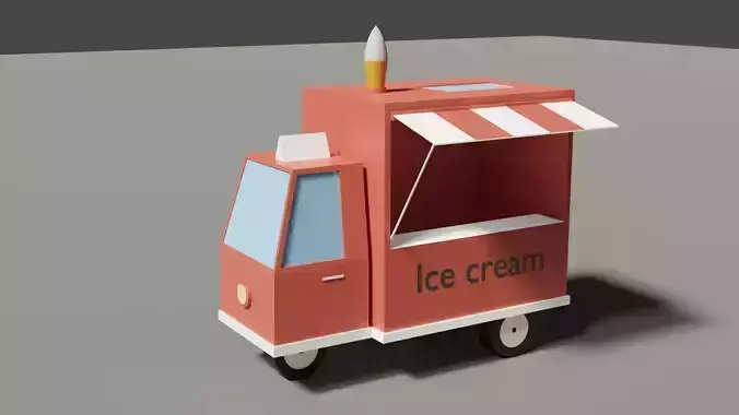 Ice cream car