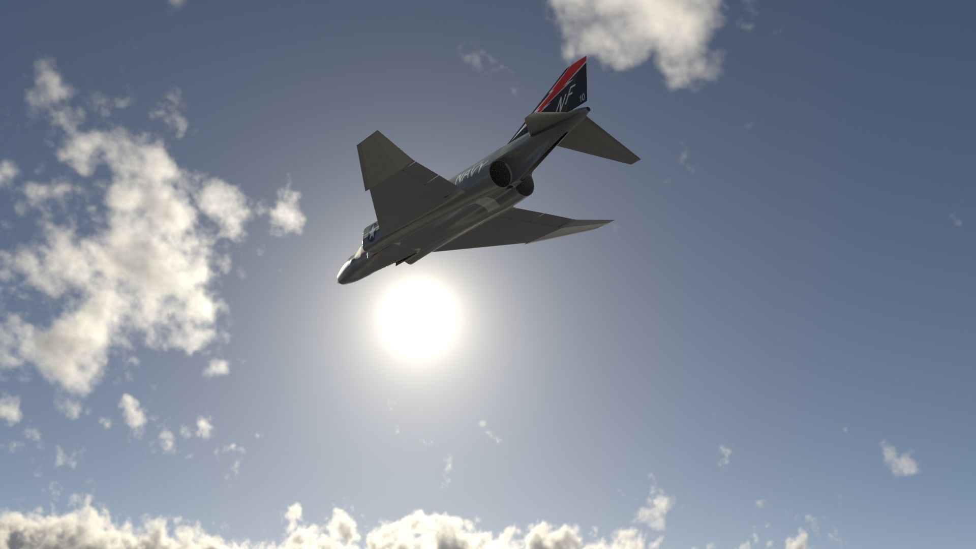 McDonnell Douglas F-4 Phantom II 3D model_2