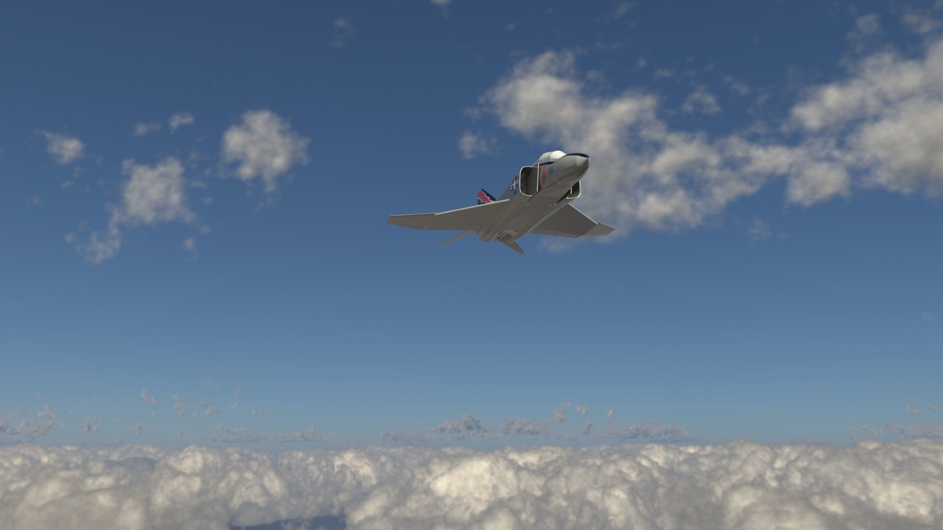 McDonnell Douglas F-4 Phantom II 3D model_7