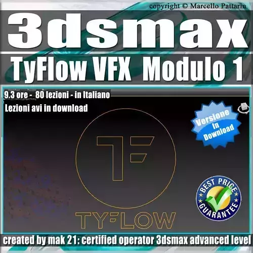 Video Tutorial TyFlow VFX in 3ds max Modulo 1