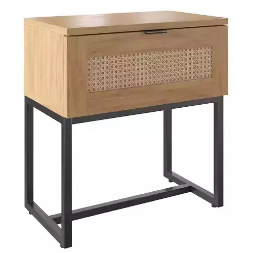 Scandinavian style bedside tables 3D model