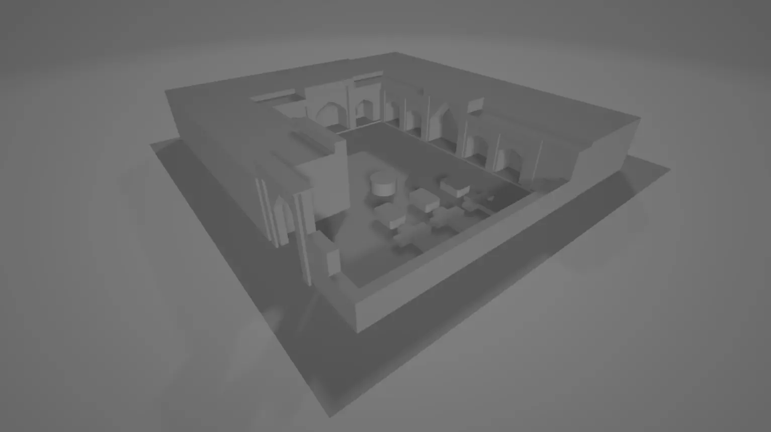 Red Madrasa 3D print model_0