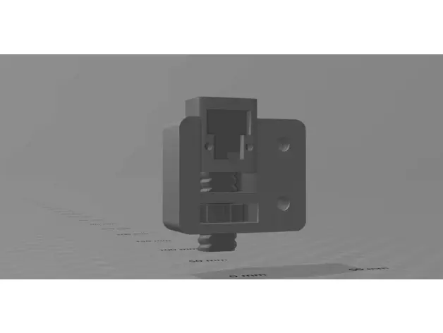 Adjustable Z Axis Endstop Free 3D print model