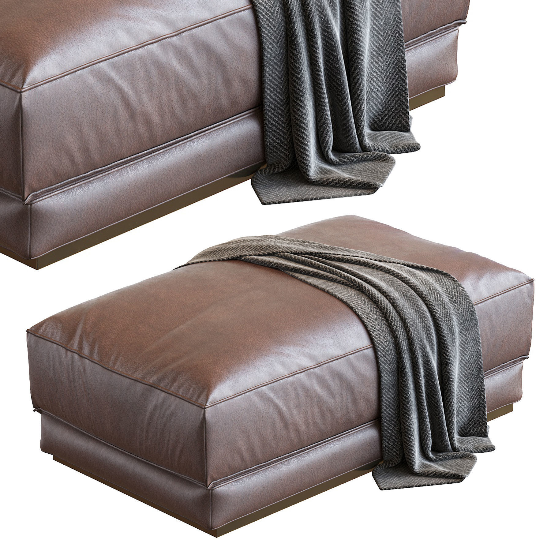 Bench N16 3D model_4