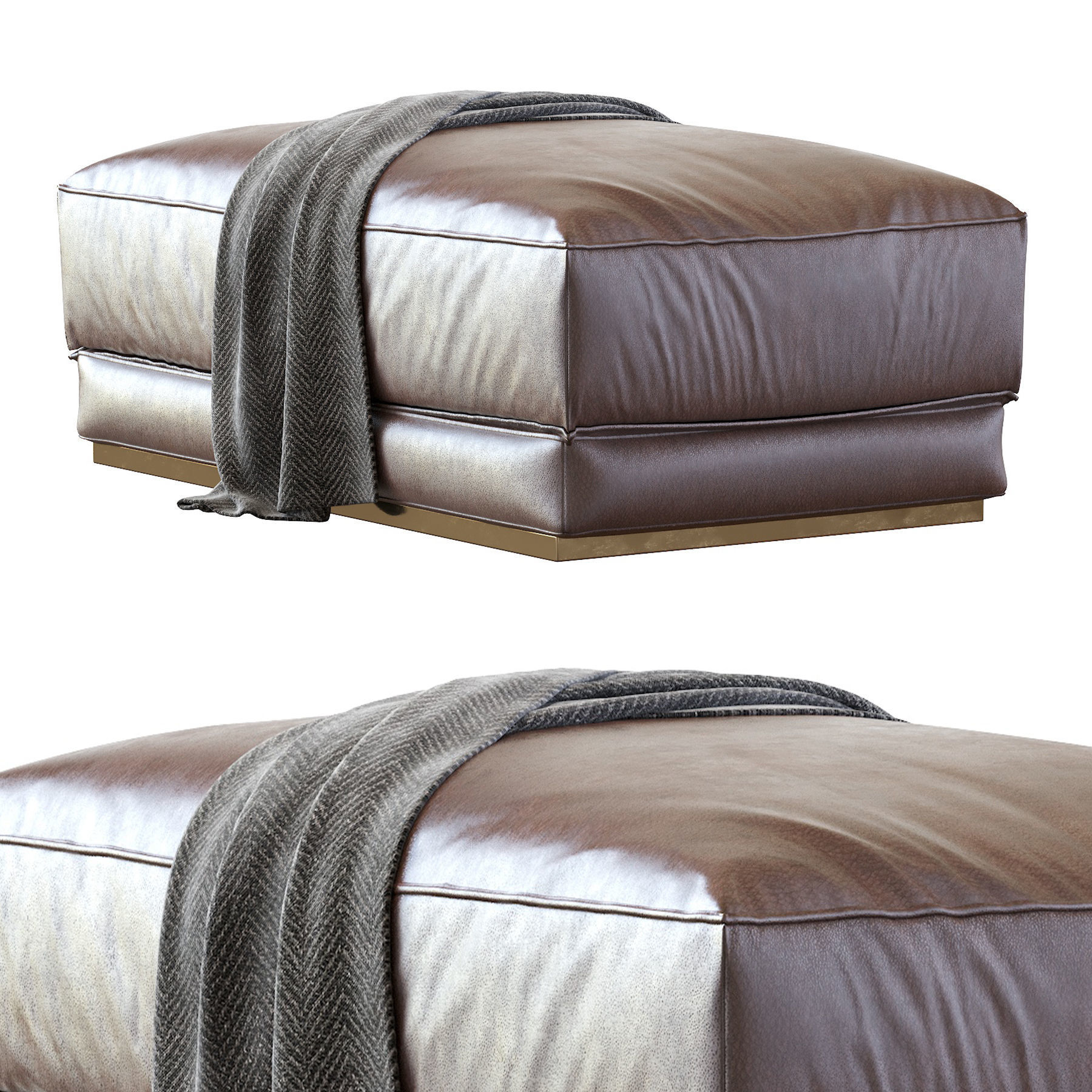 Bench N16 3D model_2