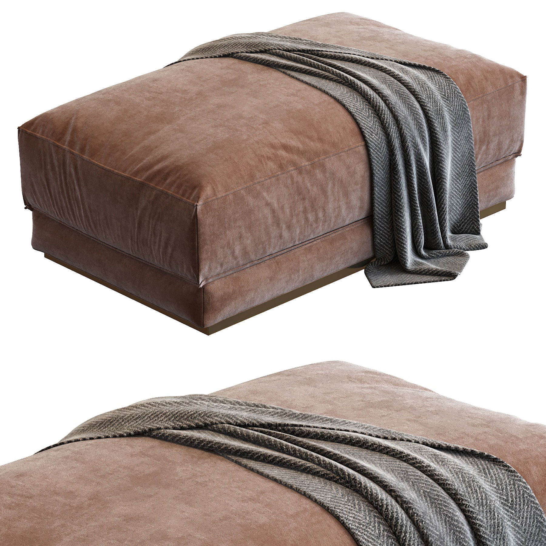 Bench N16 3D model_1