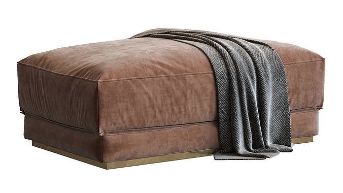 Bench N16 3D model 7