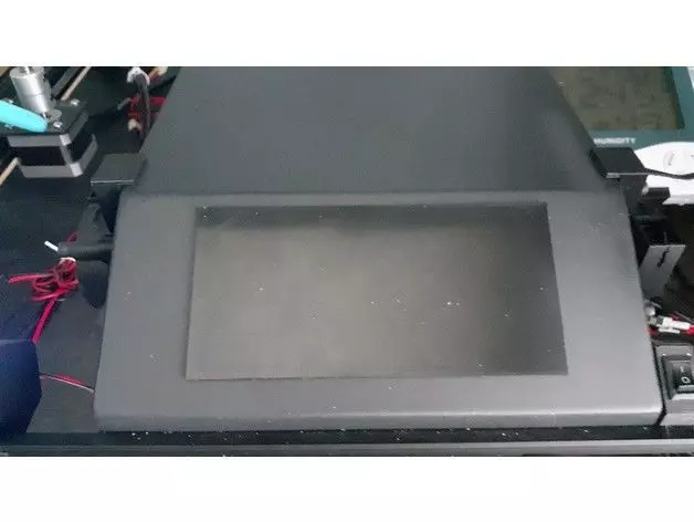 Ender 5 Plus Cover Screen Magnetic Free 3D print model