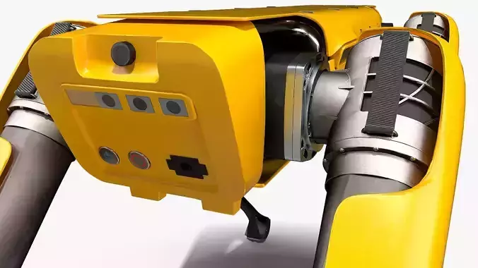 SpotMini Boston Dynamics Rigged for Cinema 4D