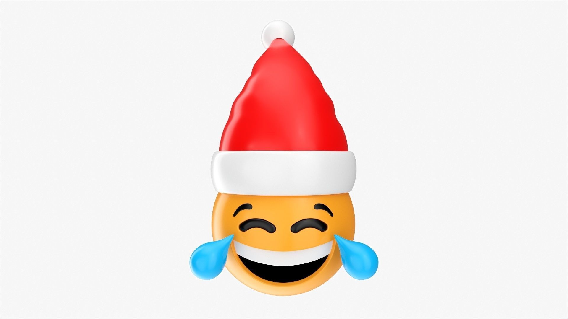 Emoji pack Christmas 090-099 3D model_11