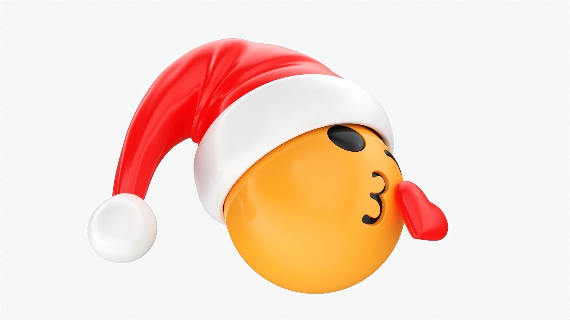 Emoji pack Christmas 090-099 3D model_9