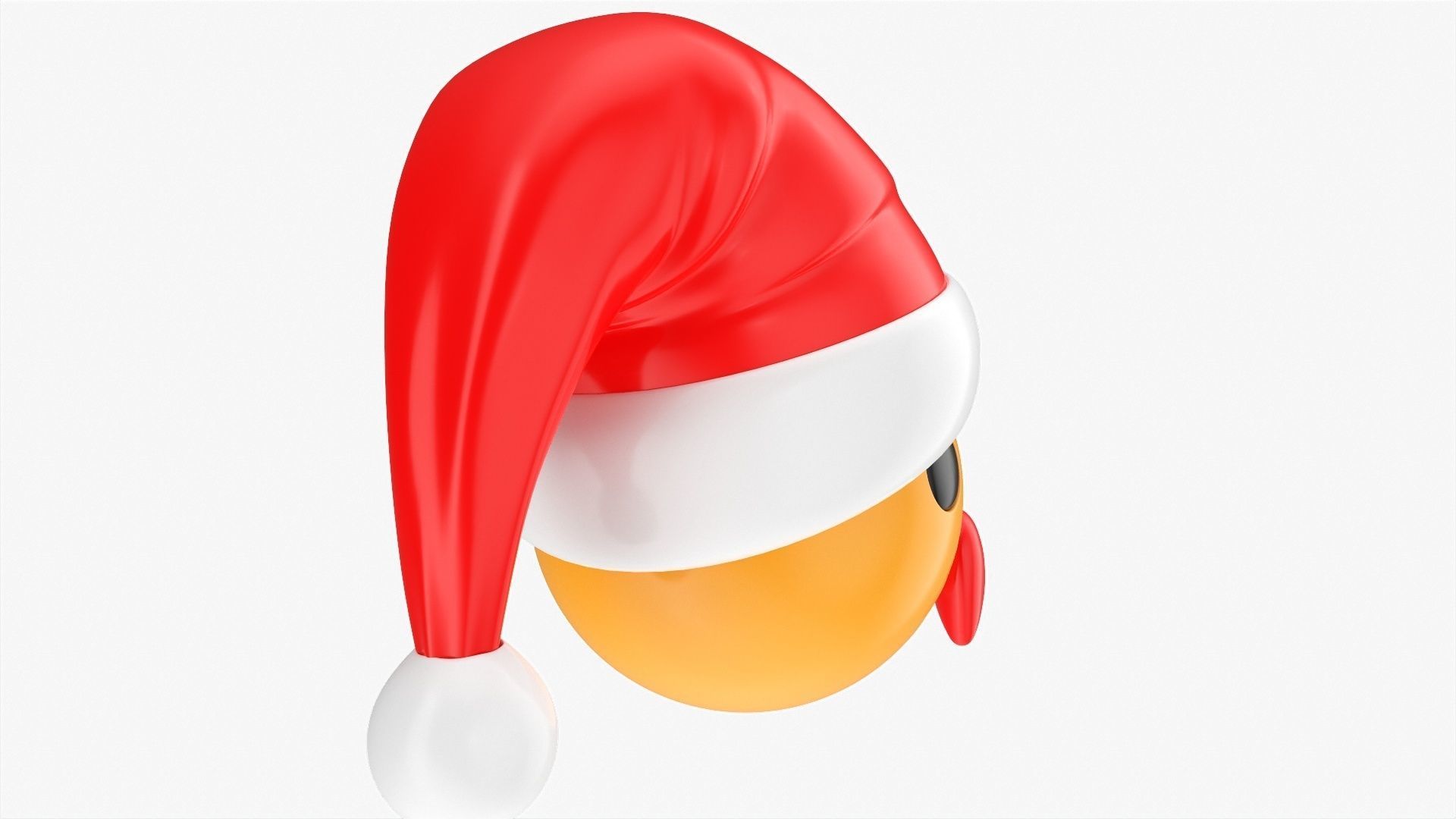 Emoji pack Christmas 090-099 3D model_7