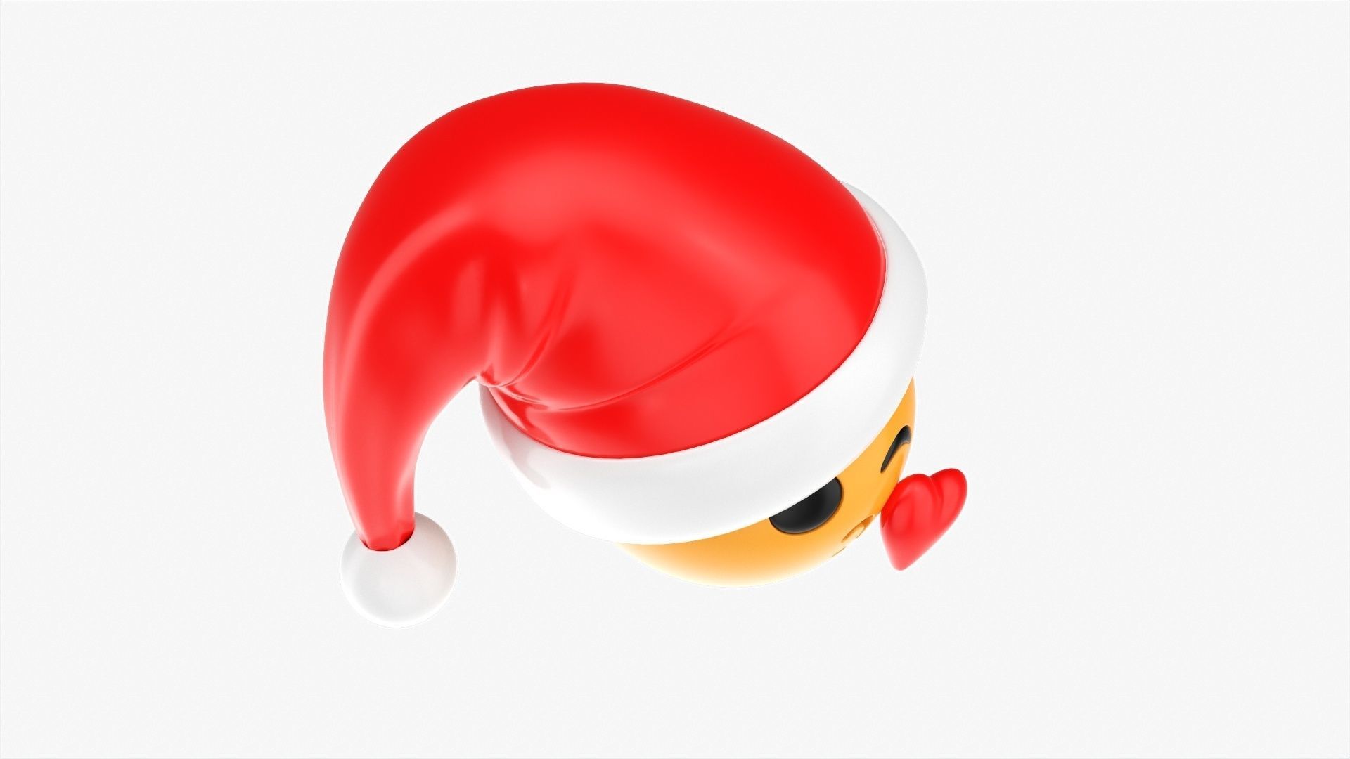 Emoji pack Christmas 090-099 3D model_8