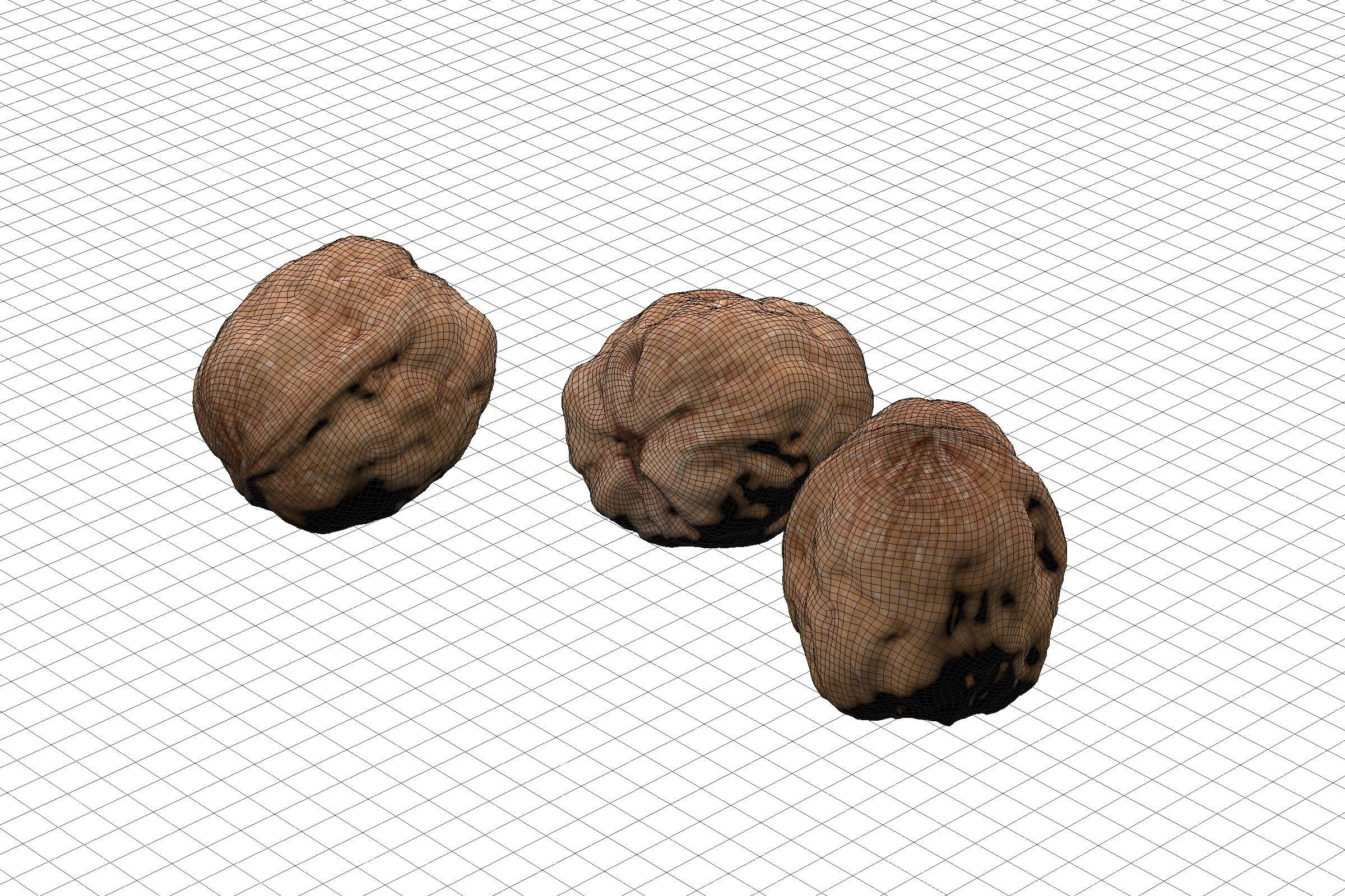 POLYPASTA - Walnut 01 3D model_6