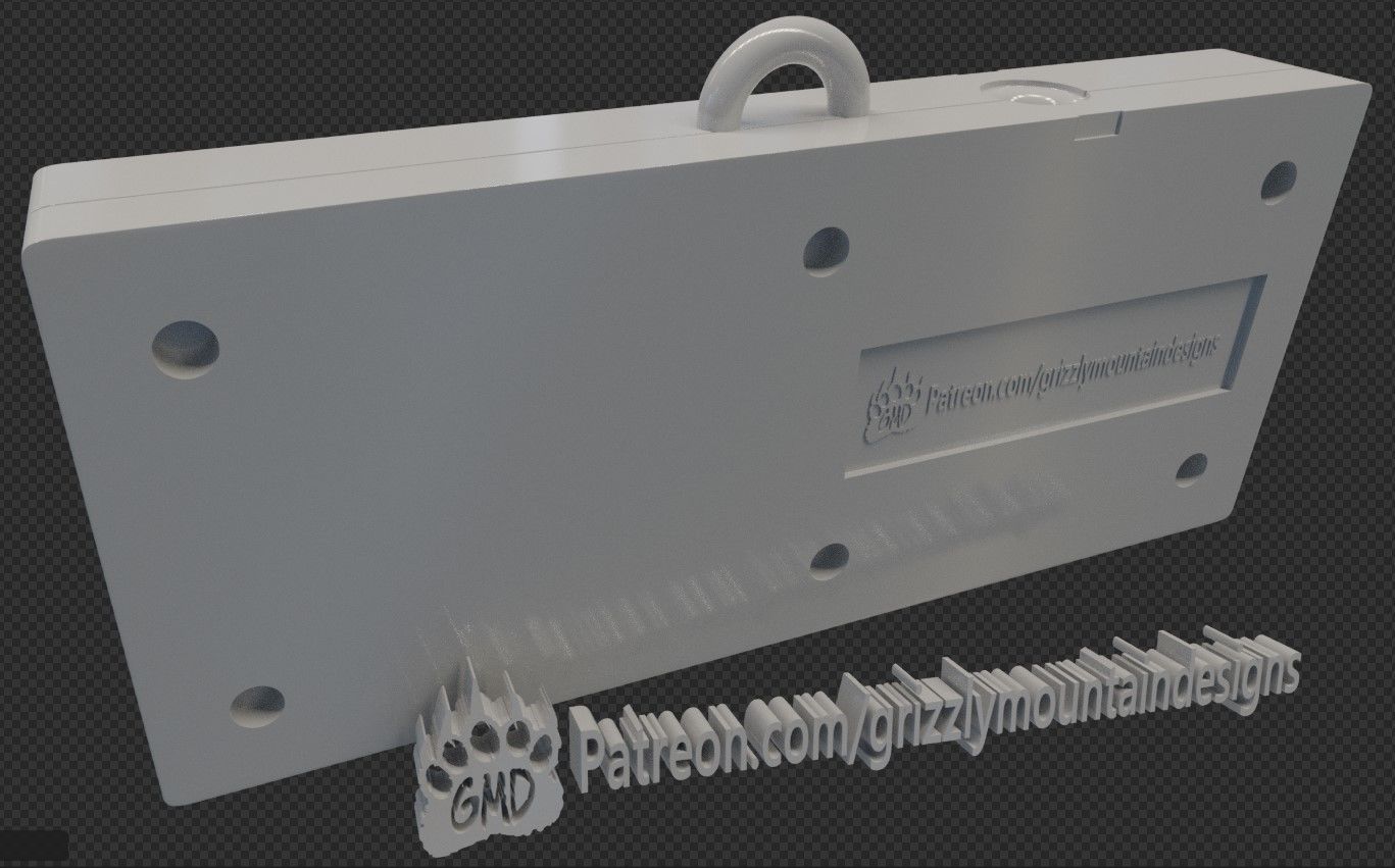 Nes Nintendo Controller Christmas Ornament 3D print model_7