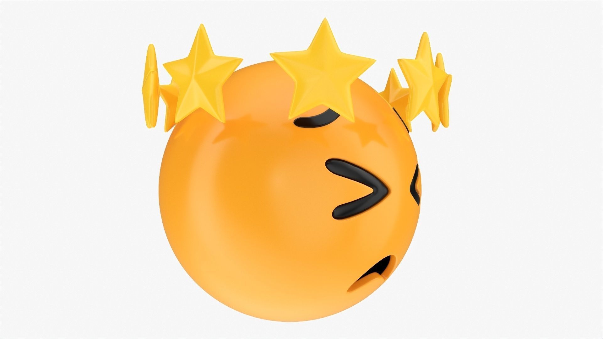 Emoji pack V4 076-100 3D model_6