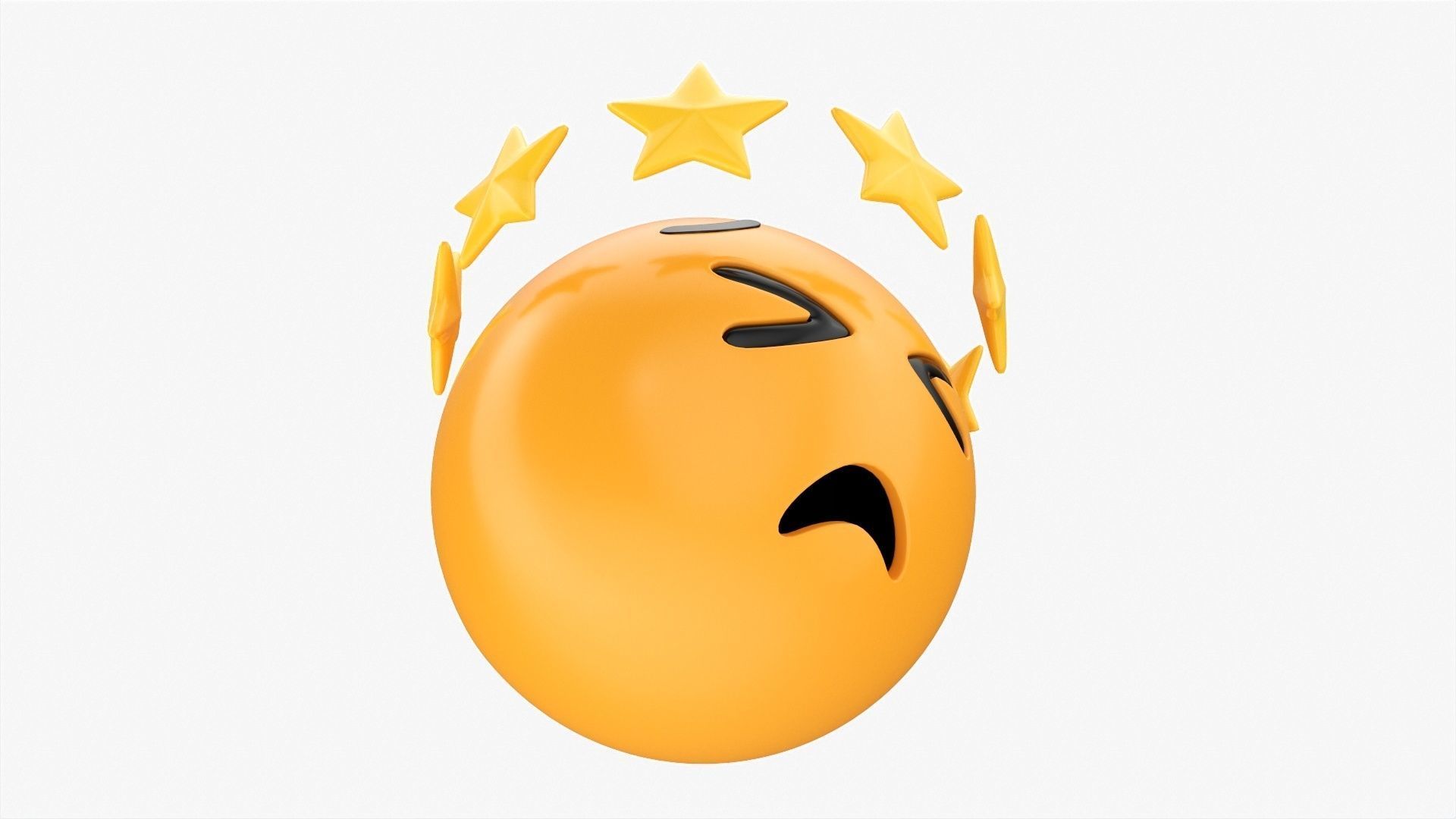 Emoji pack V4 076-100 3D model_9