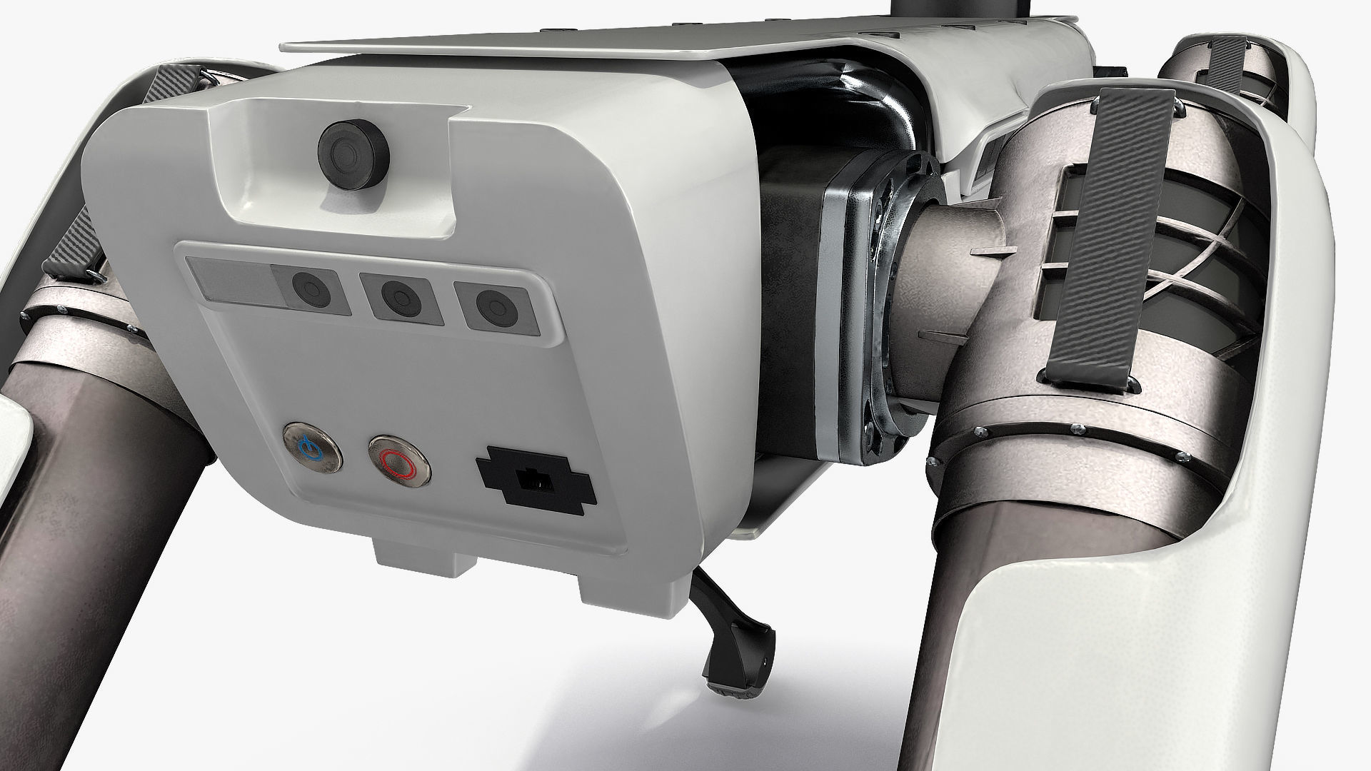 Dog Robot Generic Rigged 3D model_21