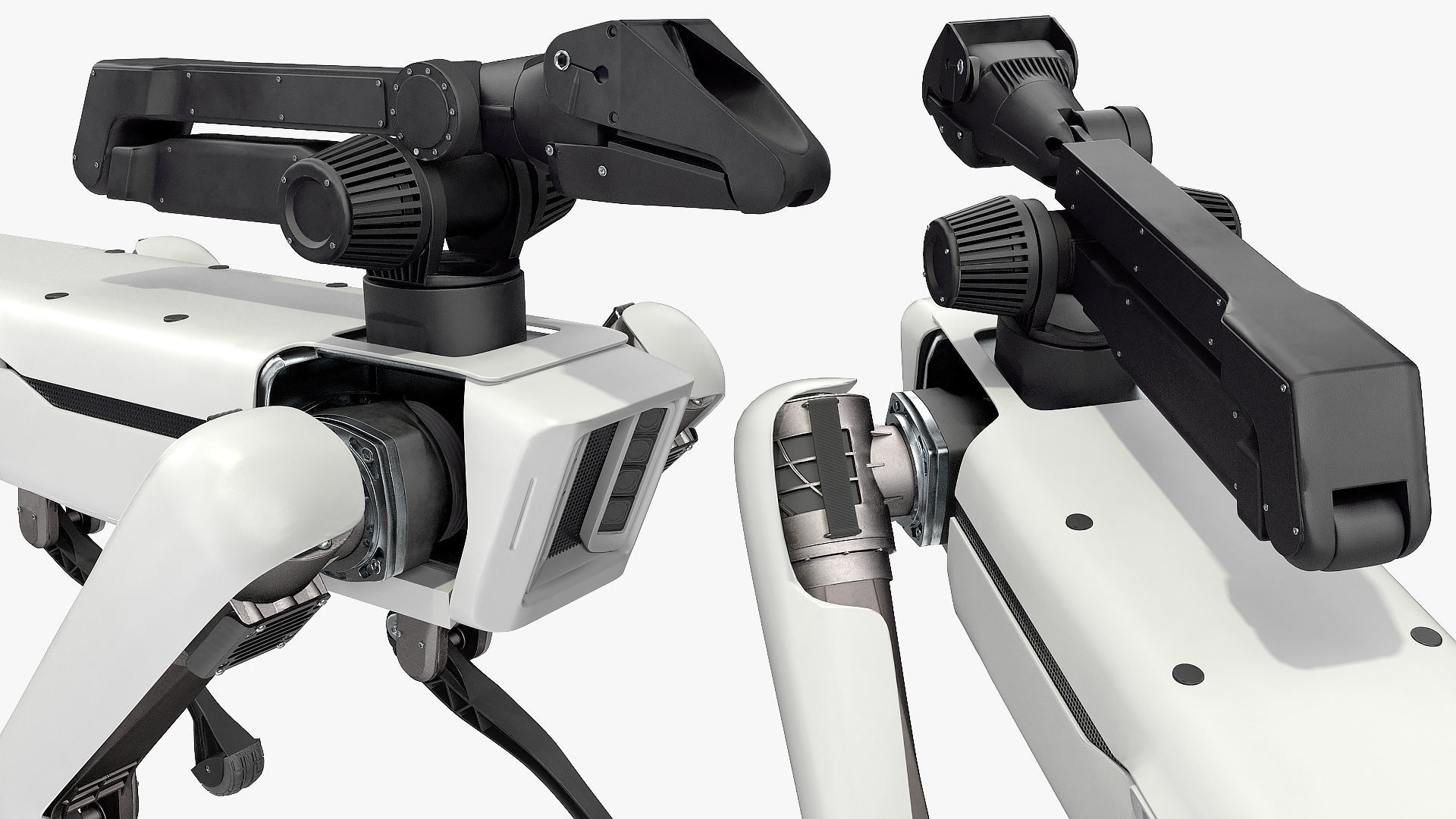 Dog Robot Generic Rigged 3D model_18