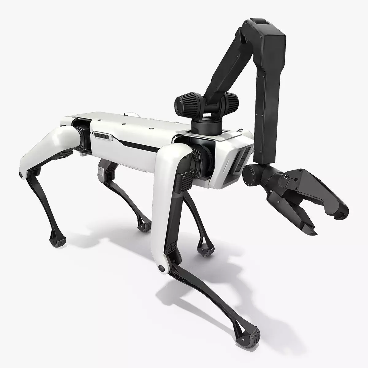 Dog Robot Generic Rigged 3D model_0