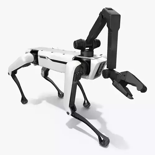 Dog Robot Generic Rigged 3D model