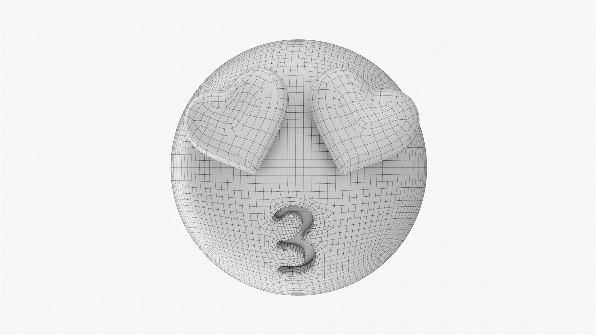 Emoji pack Large V1 001-100 3D model_20