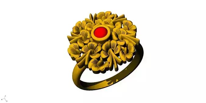 Womens Stone Ring 005