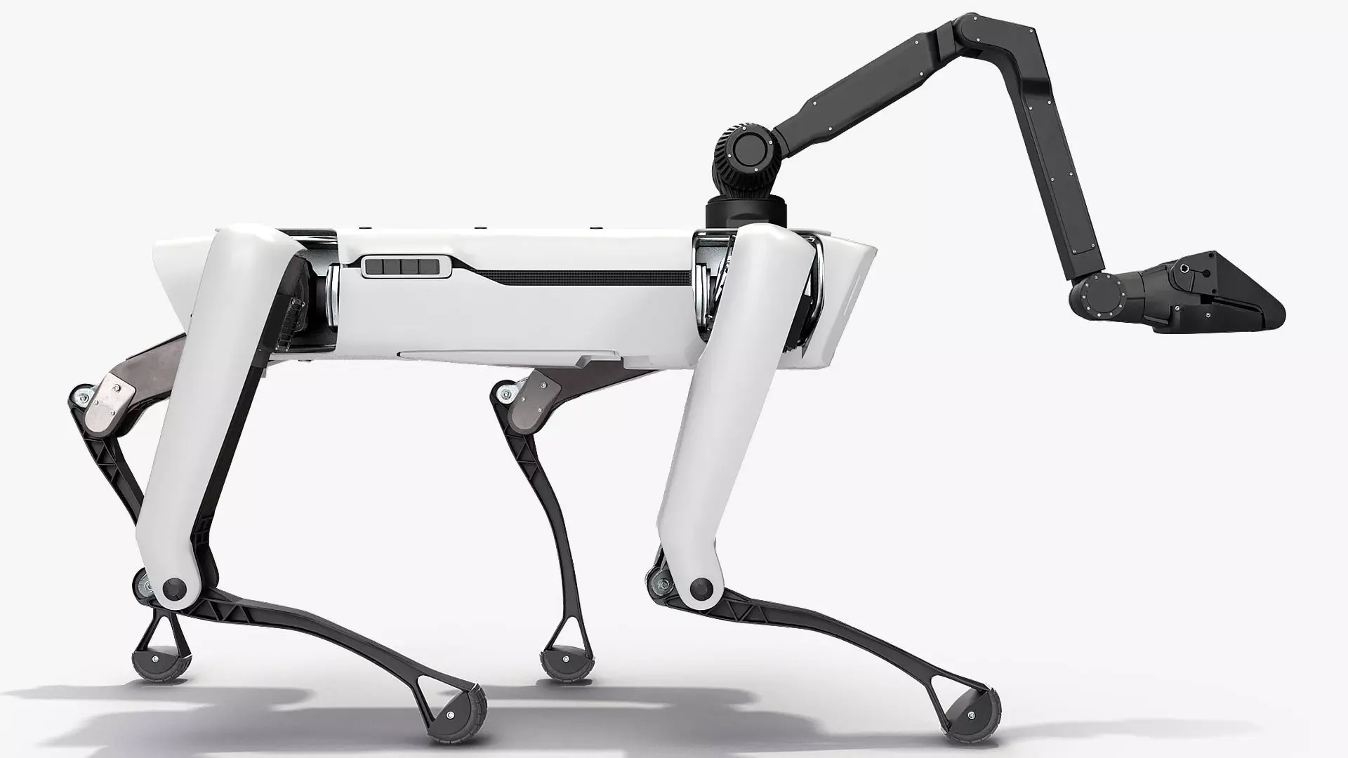 Dog Robot Generic Rigged for Maya 3D model