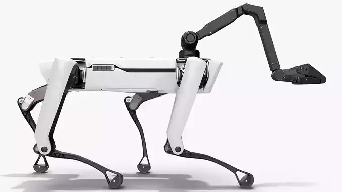 Dog Robot Generic Rigged for Maya