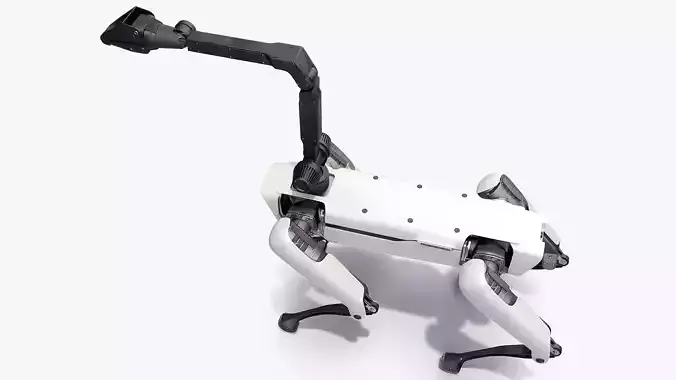 Dog Robot Generic Rigged for Blender