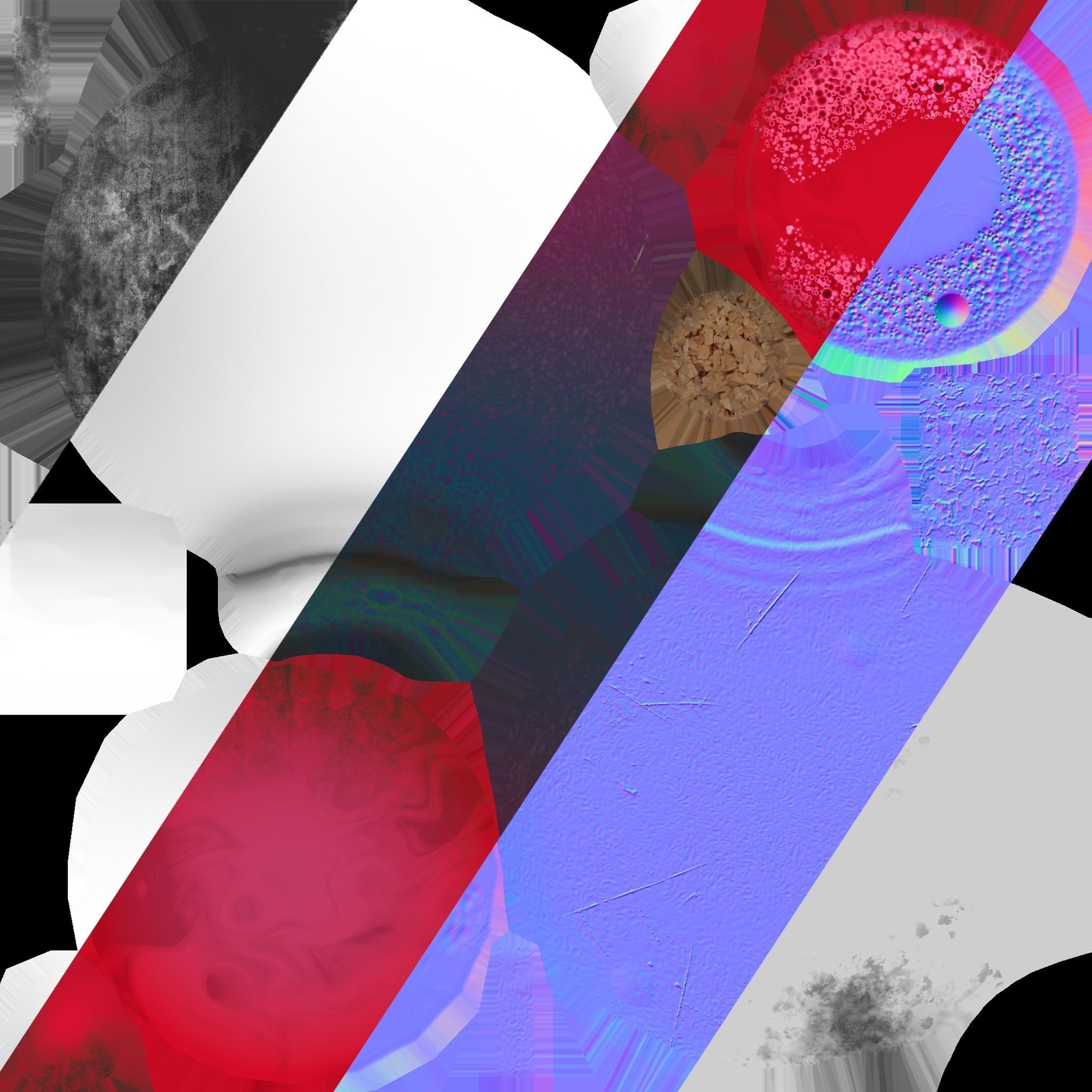 Healing Potion Low-poly 3D model_7